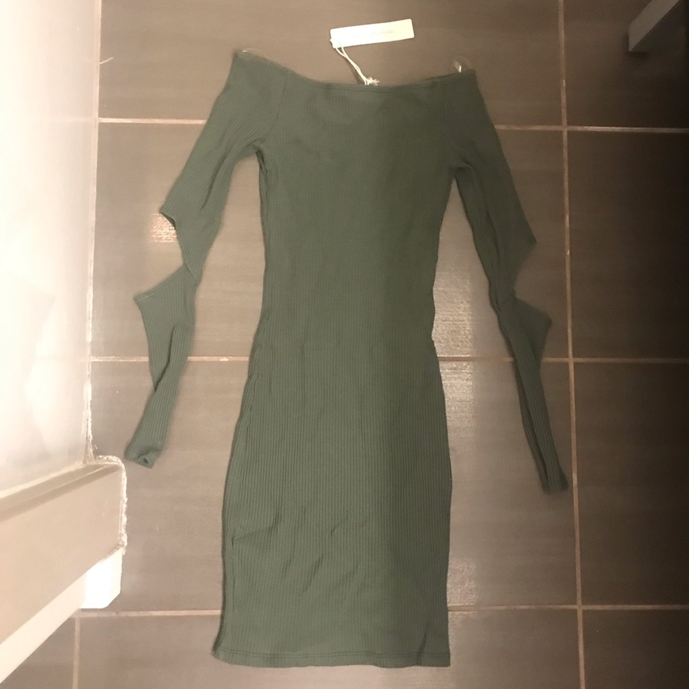 NEVER WORN Makers of Dreams Army Green Dress